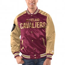 Cleveland Cavaliers - Full-Snap Varsity Satin NBA Jacket