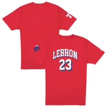 Philadelphia 76ers - LeBron James Team Red NBA Tričko