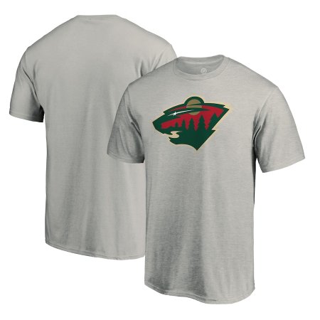 Minnesota Wild - Primary Logo Gray NHL Koszulka - Wielkość: XL/USA=XXL/EU
