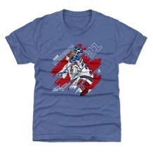 New York Rangers Youth - Igor Shesterkin Stripes Blue NHL Tričko