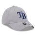 Tampa Bay Rays - Active Pivot 39thirty Gray MLB Hat