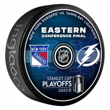 Tampa Bay Lightning vs. New York Rangers Eastern Conference Final NHL krążek