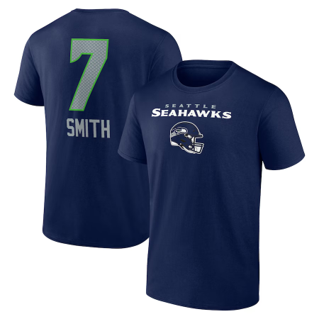 Seattle Seahawks - Geno Smith Wordmark NFL T-Shirt