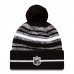 Cleveland Browns - Black & White 2021 Sideline Home NFL Knit hat
