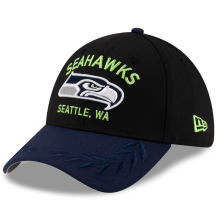 Seattle Seahawks - 2025 Draft 39Thirty Black NFL Hat