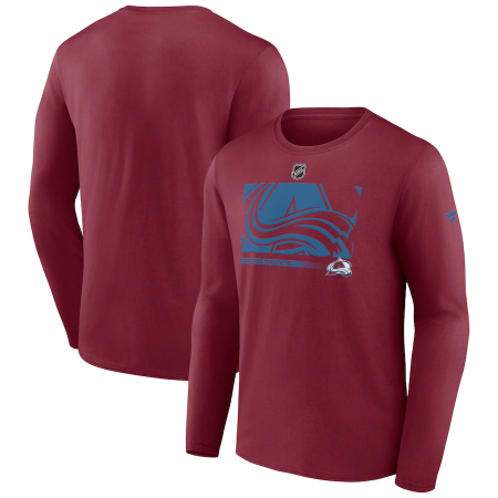Colorado Avalanche - Authentic Pro Secondary NHL Long Sleeve T-Shirt