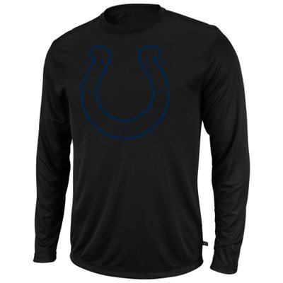 Indianapolis Colts - Pop Print Long Sleeve NFL Tričko - Velikost: XL/USA=XXL/EU