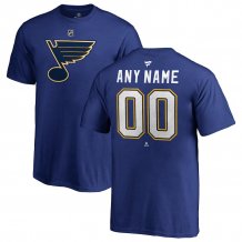 St. Louis Blues - Team Authentic NHL T-Shirt mit Namen und Nummer