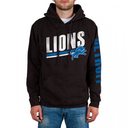 Detroit Lions - Sidestripe 2-Hit NFL Mikina s kapucí
