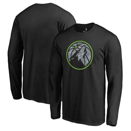 Minnesota Timberwolves - Primary Logo Static NBA T-shirt long sleeve