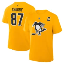 Pittsburgh Penguins - Sidney Crosby Stack Gold  NHL Tričko