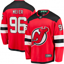 New Jersey Devils - Timo Meier Breakaway Home NHL Trikot