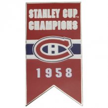 Montreal Canadiens - 1958 Stanley Cup Champs NHL Odznak