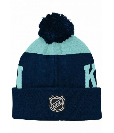 Seattle Kraken Youth - Stretchark NHL Knit Hat