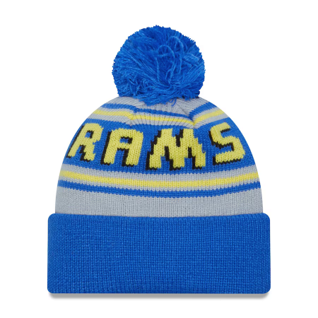 Los Angeles Rams - Main Cuffed Pom NFL Knit hat