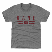 Detroit Red Wings Youth - Patrick Kane Font Gray NHL T-Shirt