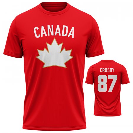 Kanada - Sidney Crosby Hokejový Tričko