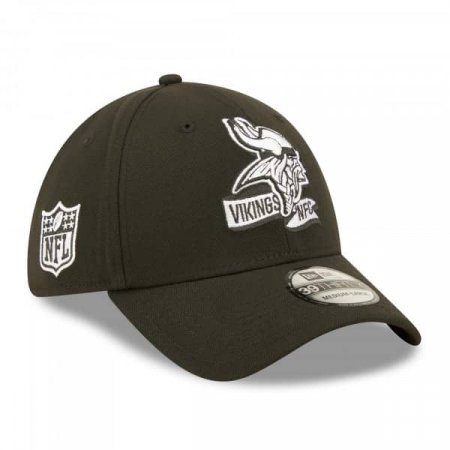 Minnesota Vikings - 2022 Sideline Black & White 39THIRTY NFL Hat
