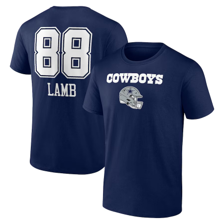 Dallas Cowboys - CeeDee Lamb Wordmark NFL Tričko