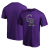 Colorado Rockies - Primary Logo Purple MLB T-shirt