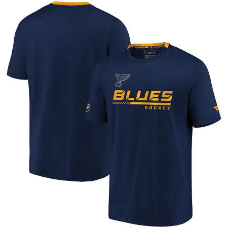 St. Louis Blues - Authentic Locker Room NHL Koszulka Navy