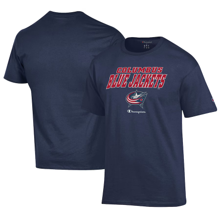 Columbus Blue Jackets - Champion Jersey NHL Logo NHL T-Shirt