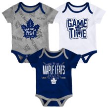 Toronto Maple Leafs Niemowlę - Game Time NHL Body Set