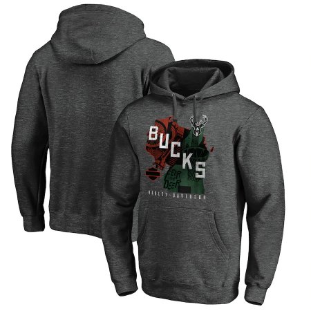 Milwaukee Bucks - Harley Davidson Overlay NBA Mikina s kapucňou