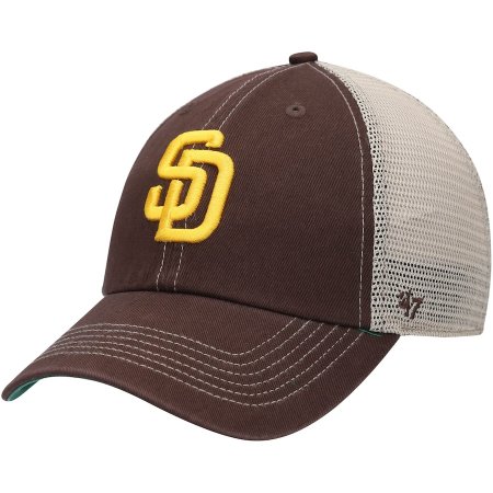 San Diego Padres - Clean Up Trucker Snapback MLB Čiapka - Veľkosť: nastaviteľná
