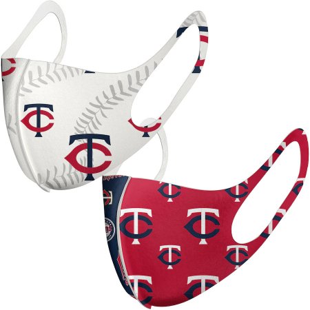 Minnesota Twins - Team Logos 2-pack MLB face mask