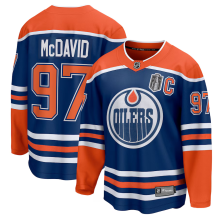 Edmonton Oilers - Connor McDavid 2025 Stanley Cup Final Breakaway NHL Jersey
