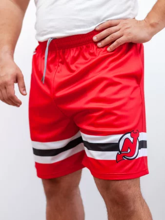 New Jersey Devils - Mesh Hockey NHL Shorts
