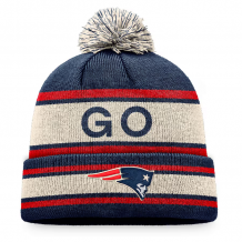 New England Patriots - Heritage Pom NFL Zimní čepice