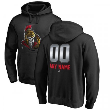 Ottawa Senators - Midnight Mascot NHL Sweatshirt with Name and Number