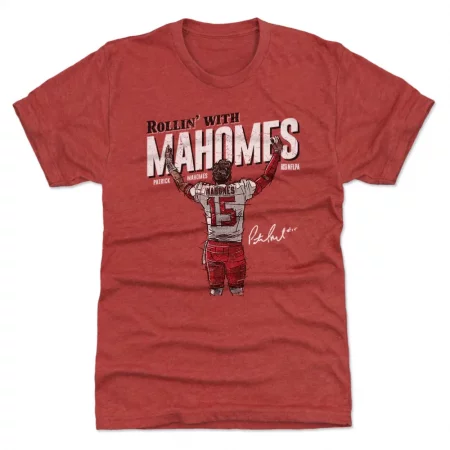Kansas City Chiefs - Patrick Mahomes Rollin NFL T-Shirt