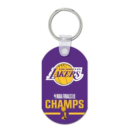 Los Angeles Lakers - 2020 Finals Champions Metal NBA Keychain