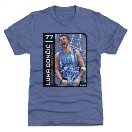 Dallas Mavericks - Luka Doncic Card Blue NBA Koszulka