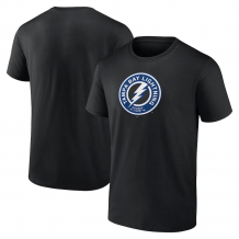Tampa Bay Lightning - Alternate Logo Black NHL T-Shirt