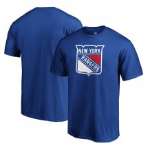 New York Rangers -  Primary Logo Blue NHL T-Shirt