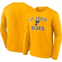 St. Louis Blues - Victory Arch Gold NHL Long Sleeve T-Shirt