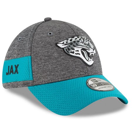 Jacksonville Jaguars - 2018 Sideline Home Graphite 39Thirty NFL Čiapka