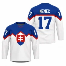 Slowakei - Simon Nemec 2026 Hockey Replica Trikot Weiß