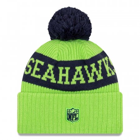 Seattle Seahawks - 2020 Sideline Road NFL Knit hat