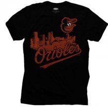 Baltimore Orioles - Skyline MLB Tričko
