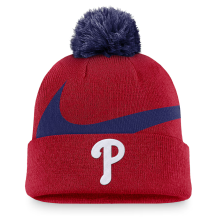 Philadelphia Phillies - Swoosh Peak Red MLB Knit hat