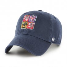 Czechia Fan Emblem Clean Up Navy Hat