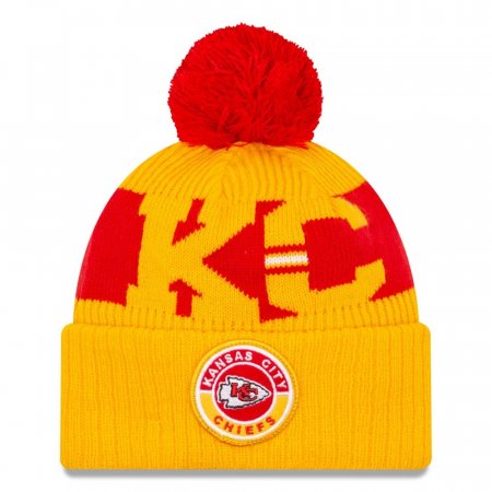 Kansas City Chiefs - 2020 Sideline Road NFL Knit hat