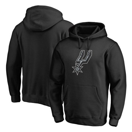 San Antonio Spurs - Static Logo NBA Mikina s kapucí - Velikost: L/USA=XL/EU