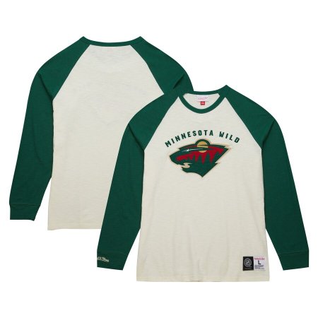 Minnesota Wild - Legendary Slub Raglan NHL Koszulka z długim rękawem - Wielkość: XL/USA=XXL/EU
