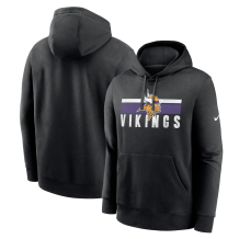 Minnesota Vikings - Team Stripes Black NFL Sweatshirt